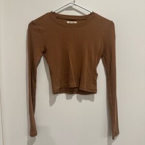Long Sleeve Crop Top